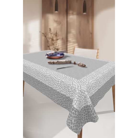 Τραπεζομάντηλο 1047 Silver 145x145 Saint Clair  100% Polyester