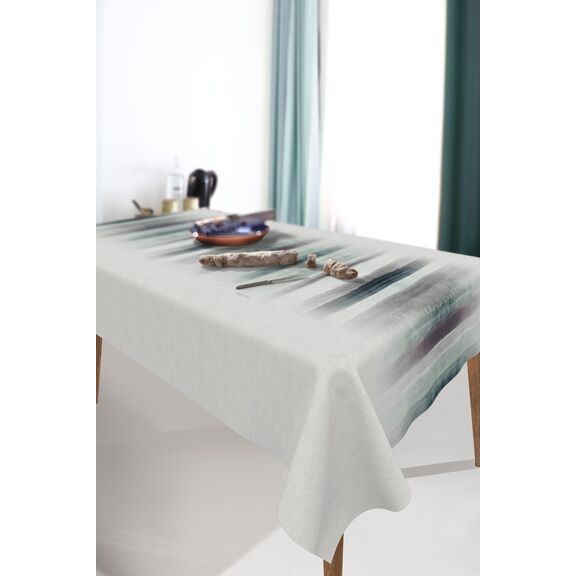Τραπεζομάντηλο 1048 Petrol 145x145 Saint Clair  100% Polyester