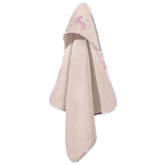 Βρεφικό Μπουρνούζι Κάπα Pinto Pinky 75x75 Saint Clair  100% Cotton