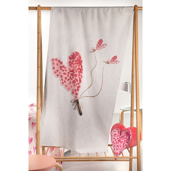 Πετσέτα Velour Μπάνιου-Θαλάσσης Lollipop 75x155 Saint Clair  60%cotton-40%velour Polyester