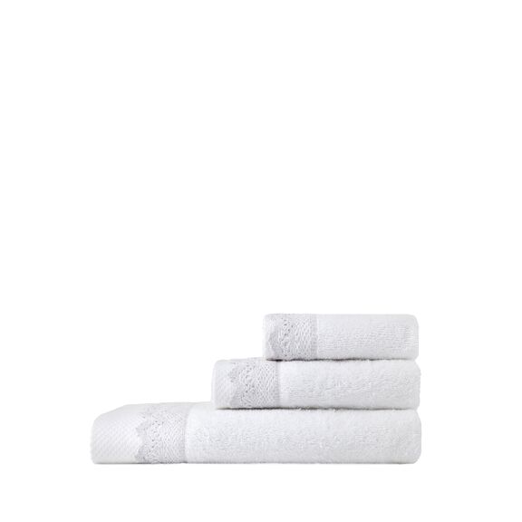 Σετ Πετσέτες (30x50 + 50x90 + 70x140) - Demur White