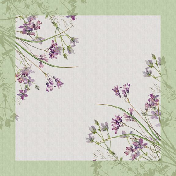 Τραπεζομάντηλο 18 Green 145x145 Saint Clair  100% Polyester