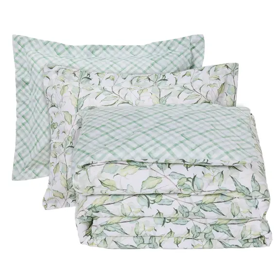 Das Home σετ Σεντονια Υπερδιπλα Daily 3173 Green, White
