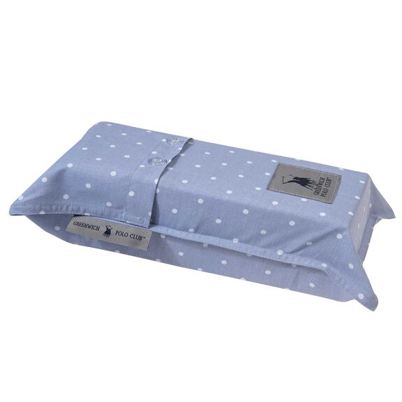 GREENWICH POLO CLUB ΣΕΝΤΟΝΙ ME ΛΑΣΤΙΧΟ ΥΠΕΡΔΙΠΛΟ LOFT 2503 BABY BLUE