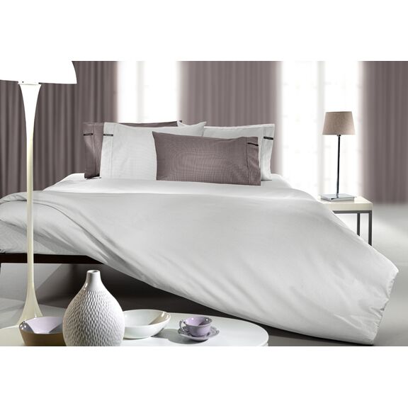 Σεντόνι Minimal Silver με Λάστιχο 120x200+35 guy Laroche  100% Cotton Satin