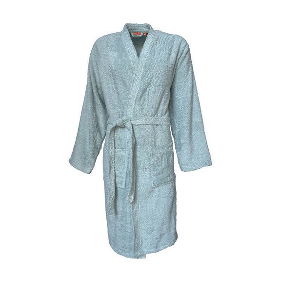 Μπουρνούζι Με Γιακά no medium nef-nef promise dusty aqua 100% Βαμβάκι