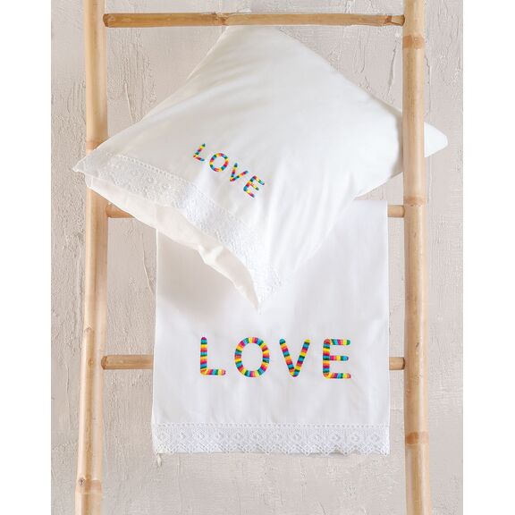 Love - σετ Σεντονια Βρεφικα 3 Τεμ. Kenthma