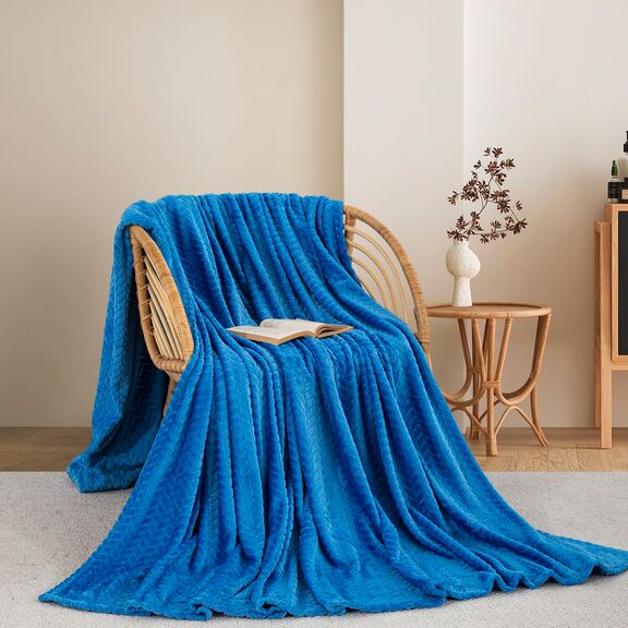 ΚΟΥΒΕΡΤΑ  FLEECE ΜΟΝΗ 180X240 ADAM HOME (550) BLUE(03)