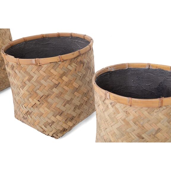 Γλάστρα Bamboo - xxs (37x37x36) - Des.03 Soulworks 0830010