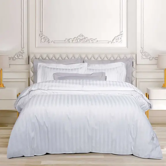 Greenwich Polo Club Παπλωματοθηκη σετ Υπερδιπλh 2271 White