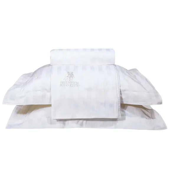 Greenwich Polo Club Παπλωματοθηκη σετ Υπερδιπλh 2271 White