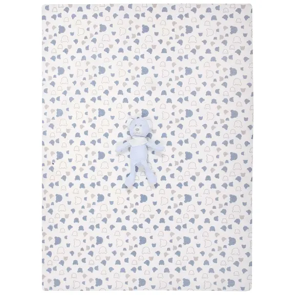 Greenwich Polo Club Κουβερτα Πικε 75x100 Βαβυ Essential 8854 Blue, White