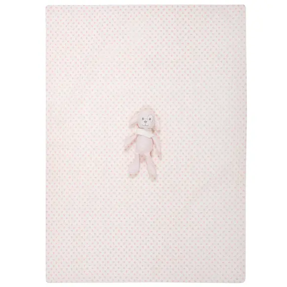 Greenwich Polo Club Κουβερτα Πικε 75x100 Βαβυ Essential 8857 Pink, White