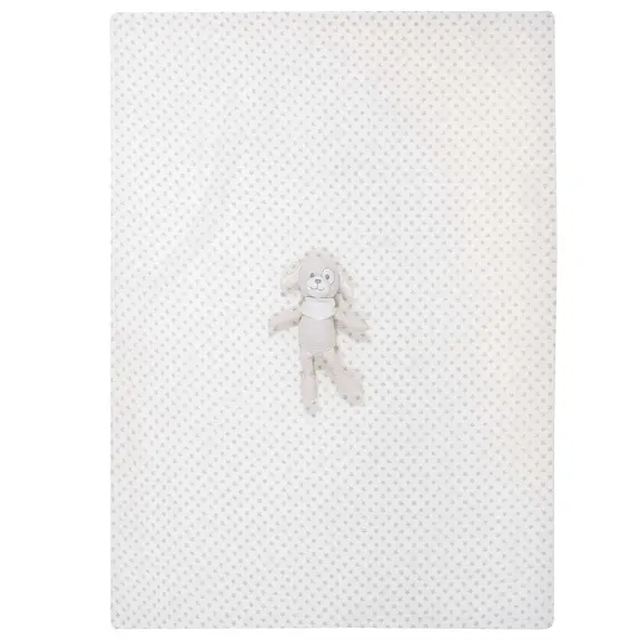 Greenwich Polo Club Κουβερτα Πικε 75x100 Βαβυ Essential 8858 Grey, White