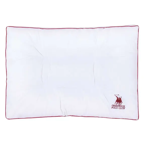 Greenwich Polo Club Ανατομικο Μαξιλαρι 50χ70 Essential 2349 White