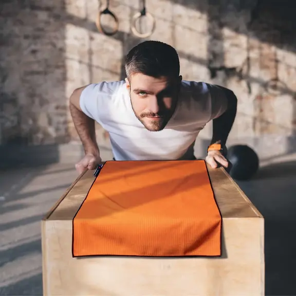 Greenwich Polo Club Πετσετα Γυμναστηριου 45χ90 Essential 4023 Orange