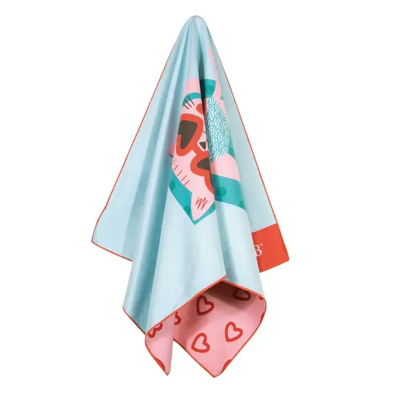Greenwich Polo Club Junior Πετσετα Θαλασσης 70χ140 4081 Blue, Pink
