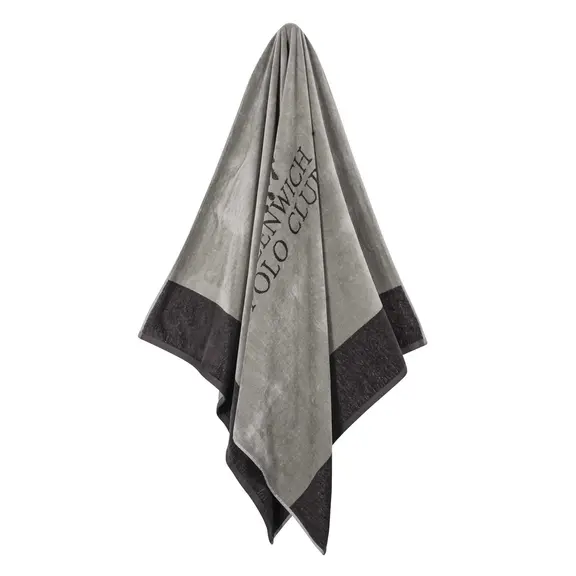 Greenwich Polo Club Πετσετα Θαλασσης 90χ170 4045 Grey