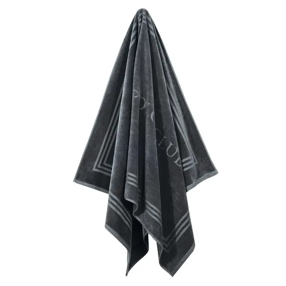 Greenwich Polo Club Πετσετα Θαλασσης 90χ170 4063 Dark Grey