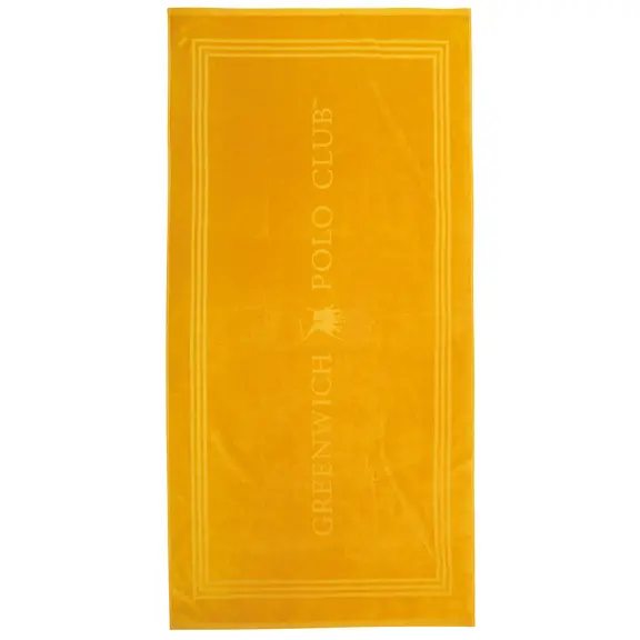 Greenwich Polo Club Πετσετα Θαλασσης 90χ170 4065 Yellow