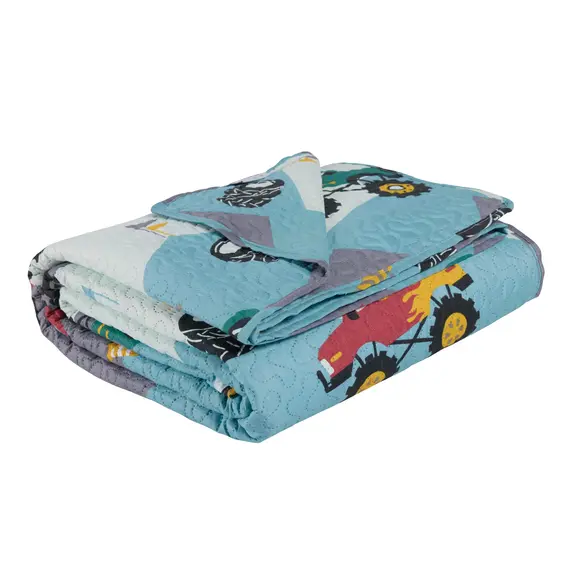 Das Kids Κουβερλι Μονο 4926 Green, Grey