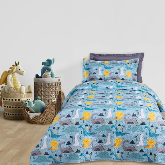 Das Kids Κουβερλι Μονο 4928 Blue, Grey