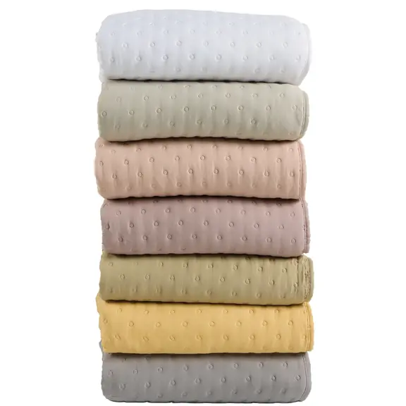 Das Home Κουβερλι Υπερδιπλο Happy 9652 Light Taupe