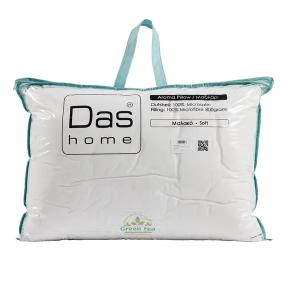 Das Home Αρωματικο Μαξιλαρι tea-Mint 50χ70 1426 White