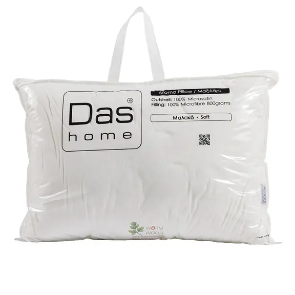 Das Home Αρωματικο Μαξιλαρι Woodworm 50χ70 1428 White