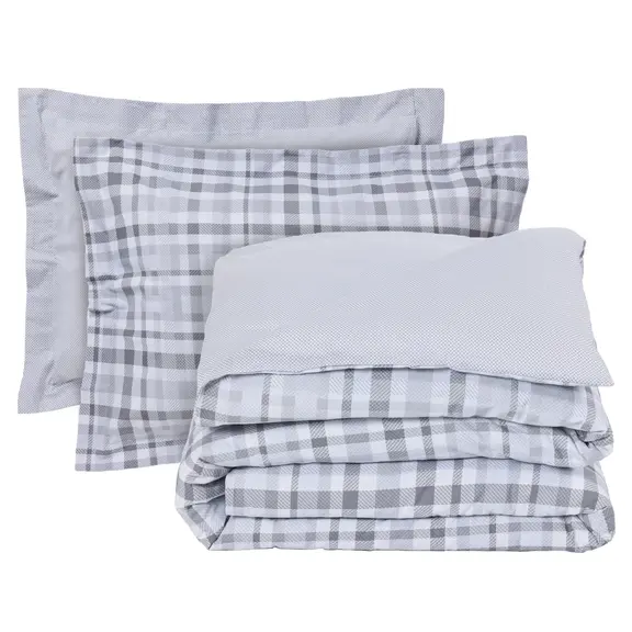 Das Home σετ Σεντονια Μονα με Λαστιχο Casual 5431 Grey