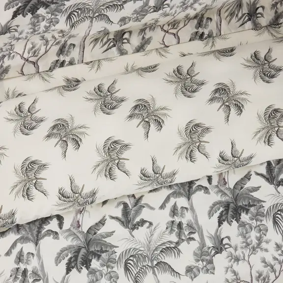 Das Home σετ Σεντονια Υπερδιπλα με Λαστιχο Casual 5429 Ecru, Grey