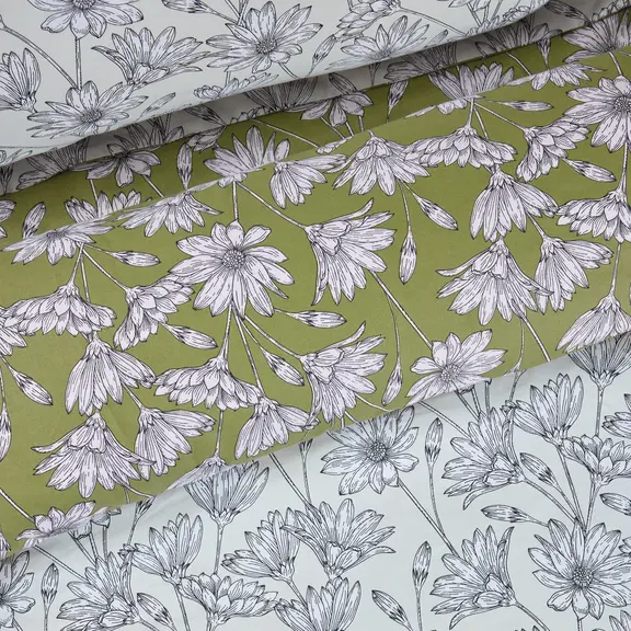 Das Home σετ Σεντονια King Happy 9670 Ivory, Olive