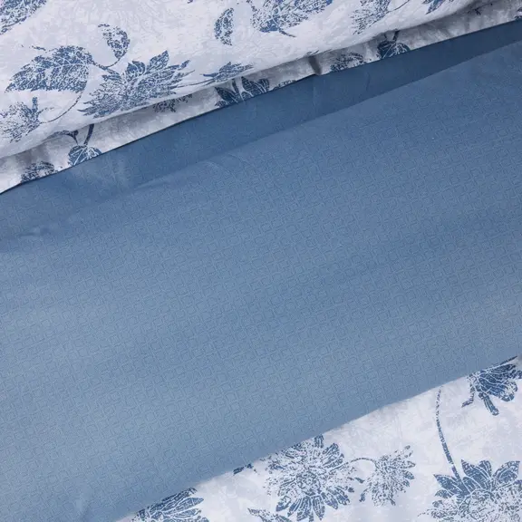 Das Home σετ Σεντονια King Happy 9672 Blue, Grey