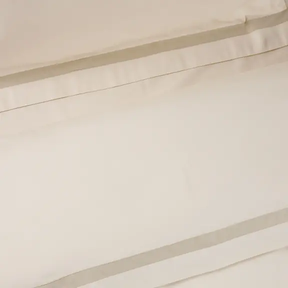 Das Home Σεντονια σετ Υπερδιπλα Executive 1699 Ivory