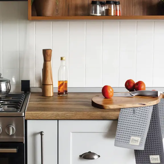 Das Home σετ Ποτηροπανα 2τμχ 40χ60 0801 Grey