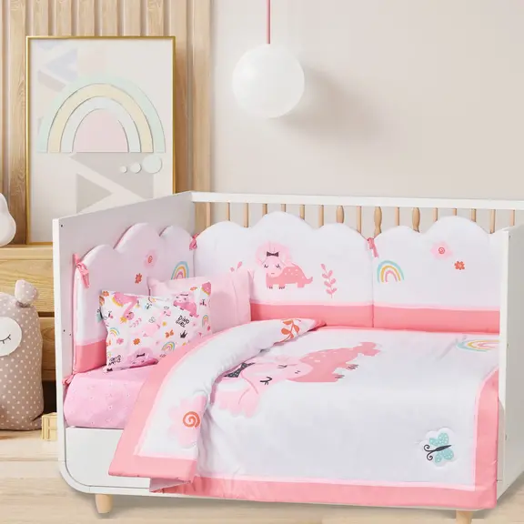 Das Baby Παντα Κουνιας fun Digital Print 4936 Pink, White