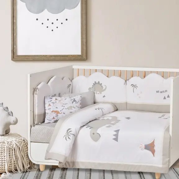 Das Baby Παντα Κουνιας fun Digital Print 4937 Beige, Olive