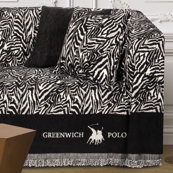 GREENWICH POLO CLUB ΡΙΧΤΑΡΙ 180Χ250 3935 BLACK, TAUPE