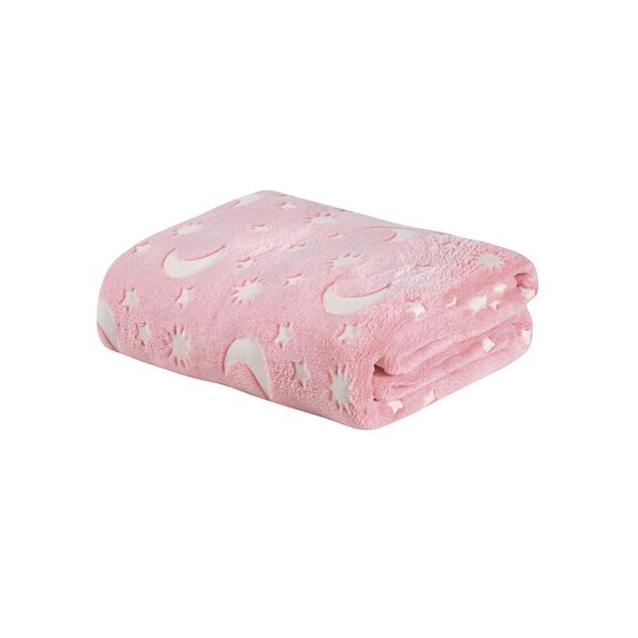 DAS KIDS ΚΟΥΒΕΡΤΑ FLEECE 160Χ220 4897 PINK, WHITE