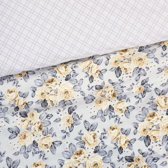 DAS HOME ΣΕΤ ΣΕΝΤΟΝΙΑ ΜΟΝΑ HAPPY 9650 GREY, IVORY