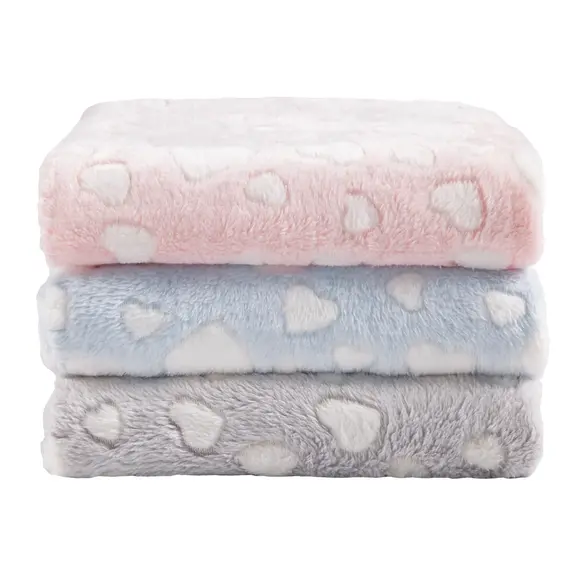 DAS BABY ΚΟΥΒΕΡΤΑ FLEECE 75X100 RELAX 4909 LIGHT GREY