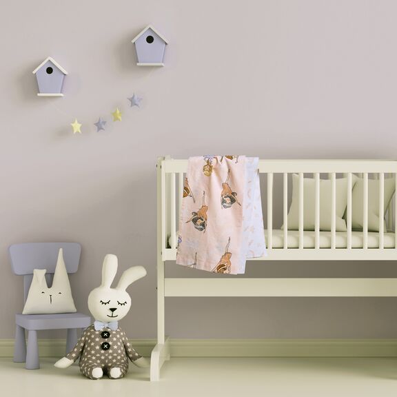 DAS BABY ΣΕΤ ΣΕΝΤΟΝΙΑ ΛΙΚΝΟΥ FUN 4913 LILAC, PINK