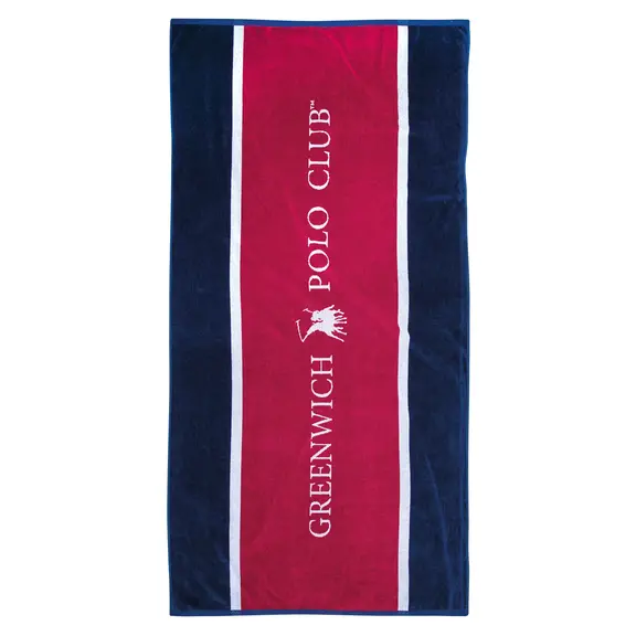 GREENWICH POLO CLUB ΠΕΤΣΕΤΑ ΘΑΛΑΣΣΗΣ 90Χ180 3864 BLUE, RED
