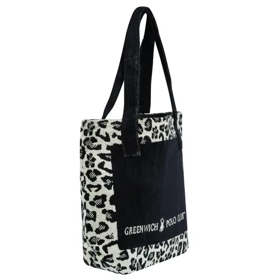 GREENWICH POLO CLUB ΤΣΑΝΤΑ ΘΑΛΑΣΣΗΣ 55Χ40 3861 BEIGE, BLACK
