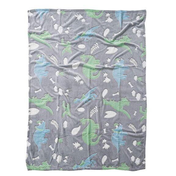 DAS BABY ΚΟΥΒΕΡΤΑ FLEECE 110Χ150 RELAX 4865 ΓΚΡΙ, ΜΠΛΕ, ΠΡΑΣΙΝΟ