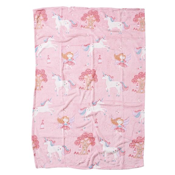 DAS BABY ΚΟΥΒΕΡΤΑ FLEECE 110Χ150 RELAX 4866 ΛΕΥΚΟ, ΜΠΛΕ, ΡΟΖ