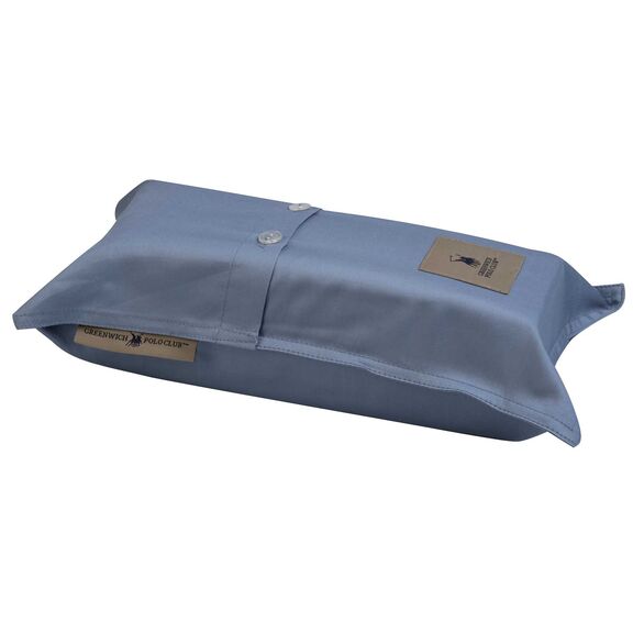 GREENWICH POLO CLUB ΣΕΝΤΟΝΙ ΜΕ ΛΑΣΤΙΧΟ KING DUSTY BLUE 2253 ΜΠΛΕ