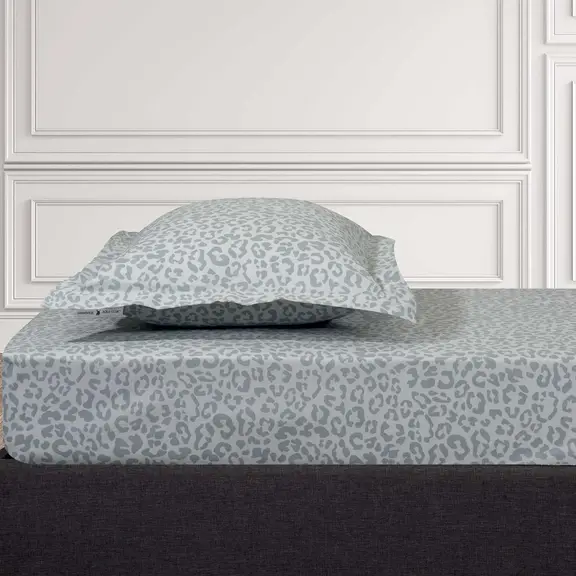 Greenwich Polo Club Σεντονι με Λαστιχο Μονο Loft 2287 ice Grey