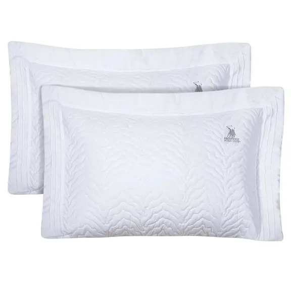 Greenwich Polo Club Ζευγος Μαξιλαροθηκες Classic 2351 White