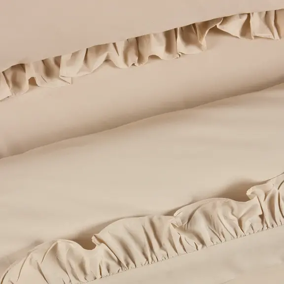 Das Home σετ Παπλωματοθηκη Υπερδιπλη Daily 3168 Taupe